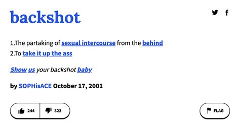 backshots meaning|Urban Dictionary: backshot.